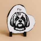 Roca de Cerámica Corazón