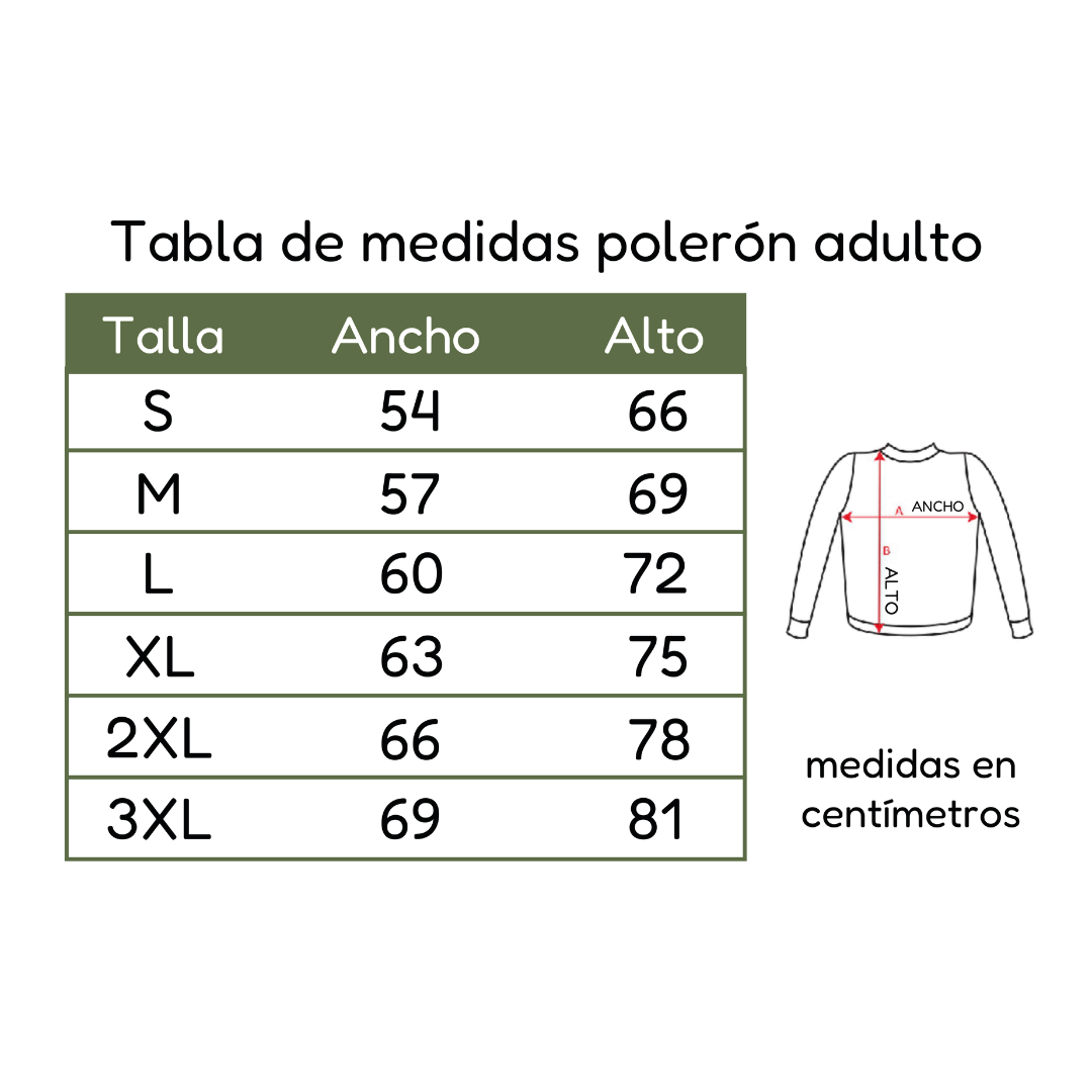 Polerón Adulto + Foto de regalo + Envío Gratis