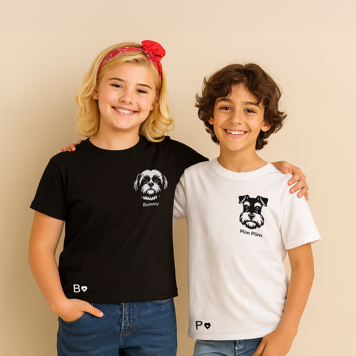 Polera Niño/a + Foto de regalo